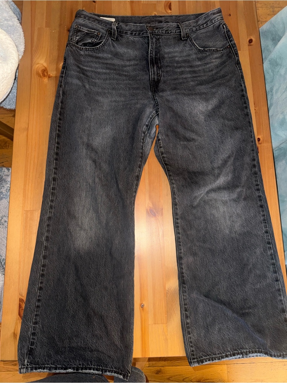 Women’s Levi’s Black Washed Jeans - Bootcut